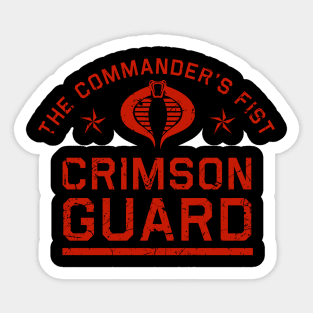 CG Commander's Fist Sticker
